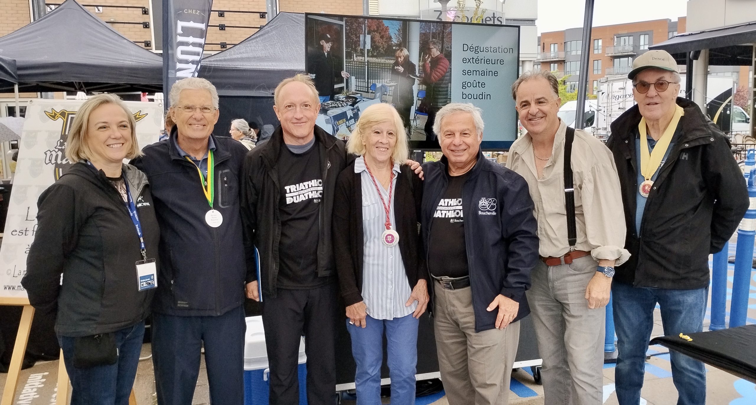 Équipe de l'Association du goute-boudin de Boucherville