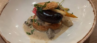 Plat principal auberge des Glacis sept 2025